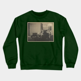 Paul Poujaud, Mme. Arthur Fontaine, and Degas Crewneck Sweatshirt